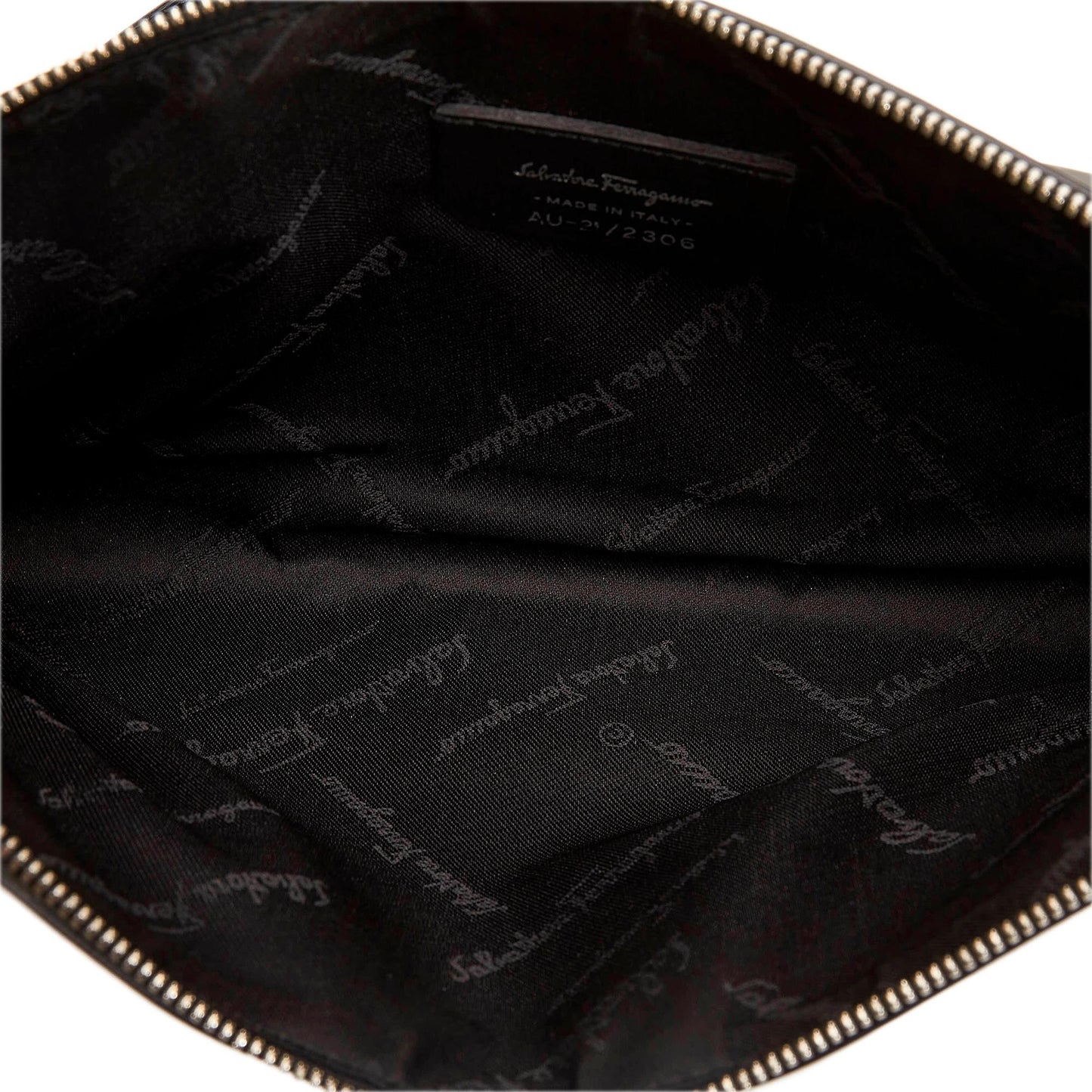 Salvatore Ferragamo Patent Leather Baguette (SHG-37652)