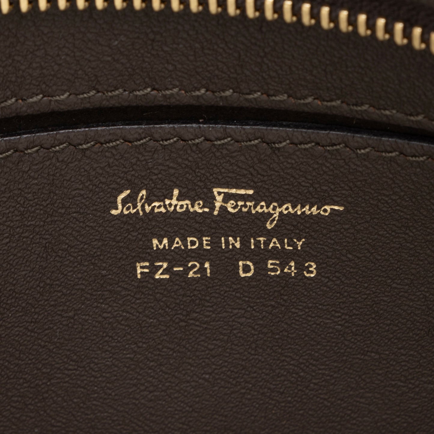 Salvatore Ferragamo Patent Leather Tricolor Gancini Sofia Medium Satchel (SHF-TxFQvD)