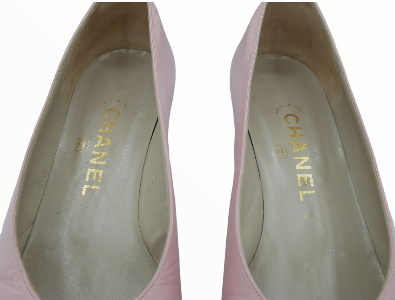 Chanel pink two-tone vintage ballerinas - 36.5 - 1990s