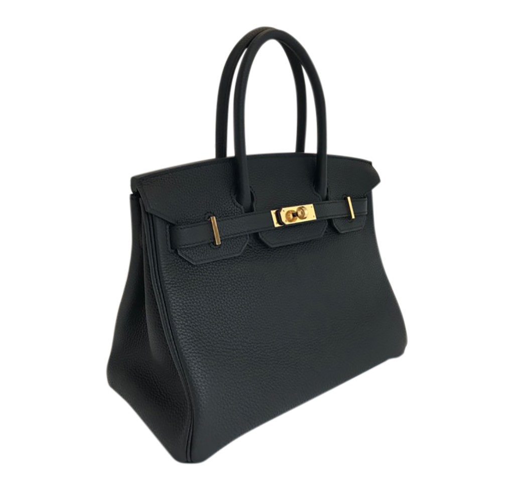HermÃƒÆ’Ã‚Â¨s Birkin 30 Bag Noir Black Togo GHW
