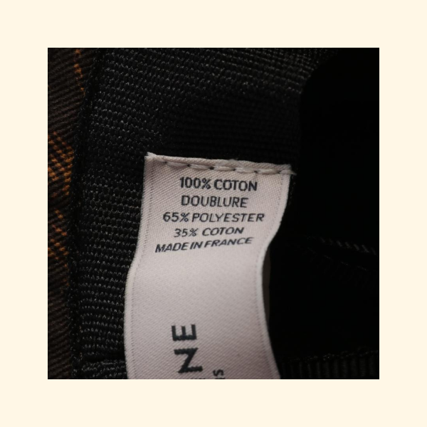 Celine Triomphe Bucket Hat Dark Brown
