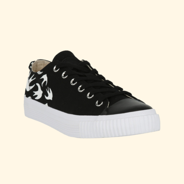 McQ Alexander McQueen Swallows Low-Top Sneakers, Brand New