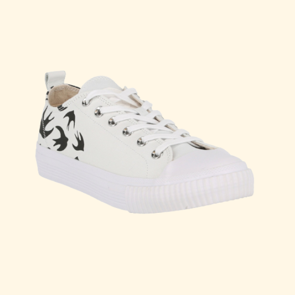 McQ Alexander McQueen Swallows Low-Top Sneakers, Brand New