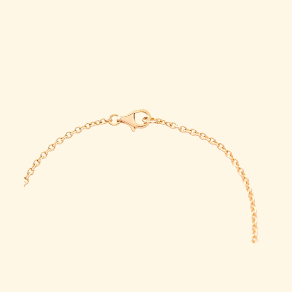 Cartier K18YG Baby Love Inter-Locking Bracelet