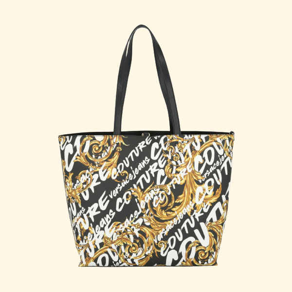 Versace Jeans Logo Print Tote Bag, Brand New