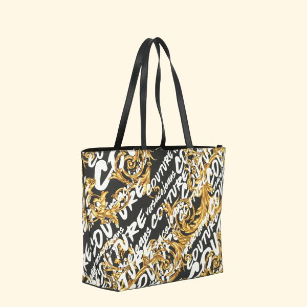 Versace Jeans Logo Print Tote Bag, Brand New