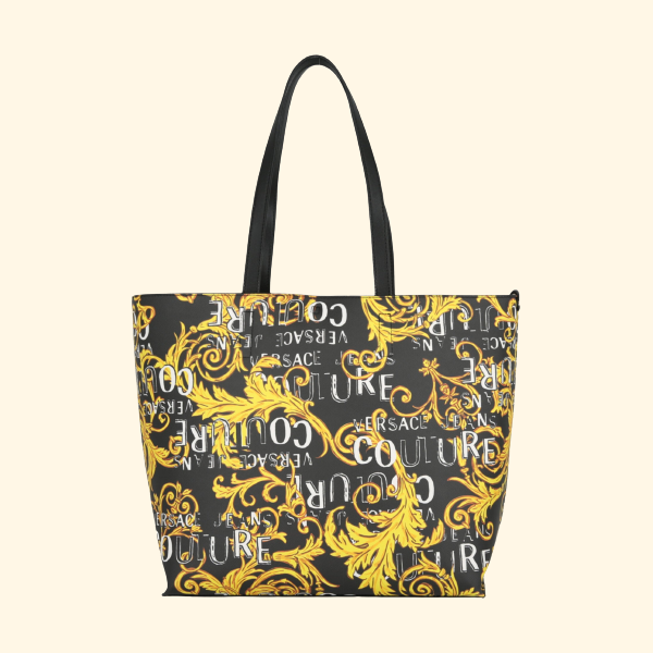 Versace Jeans Logo Printed Tote Bag, Brand New