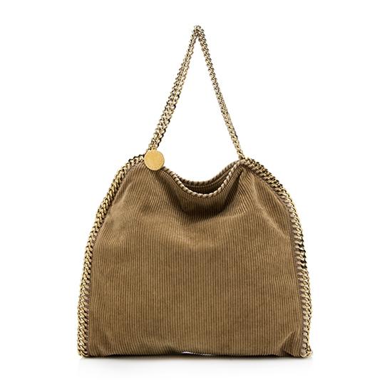 Stella McCartney Corduroy Falabella Tote