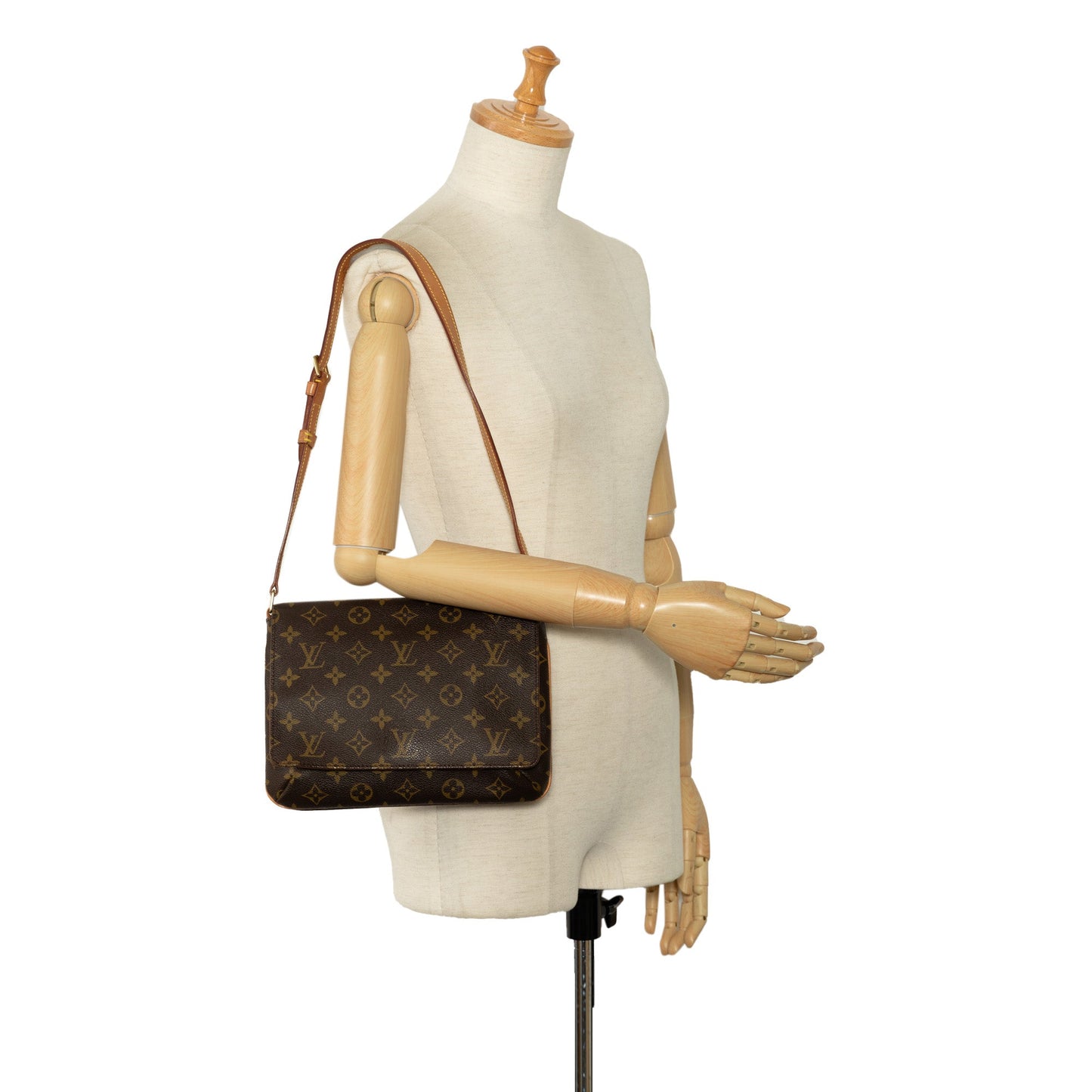Louis Vuitton Musette Tango Short Strap Monogram Canvas