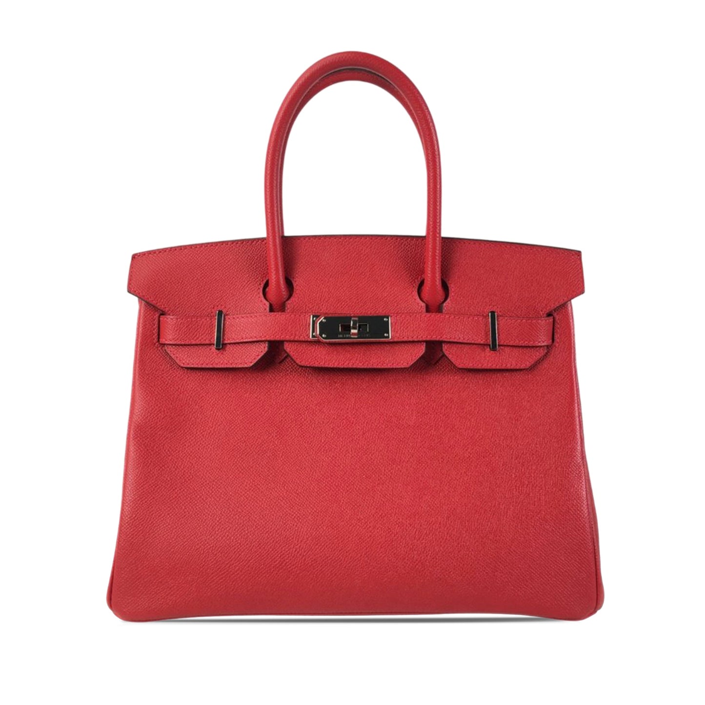 HermÃƒÆ’Ã‚Â¨s Birkin Retourne 30 Red Epsom Palladium