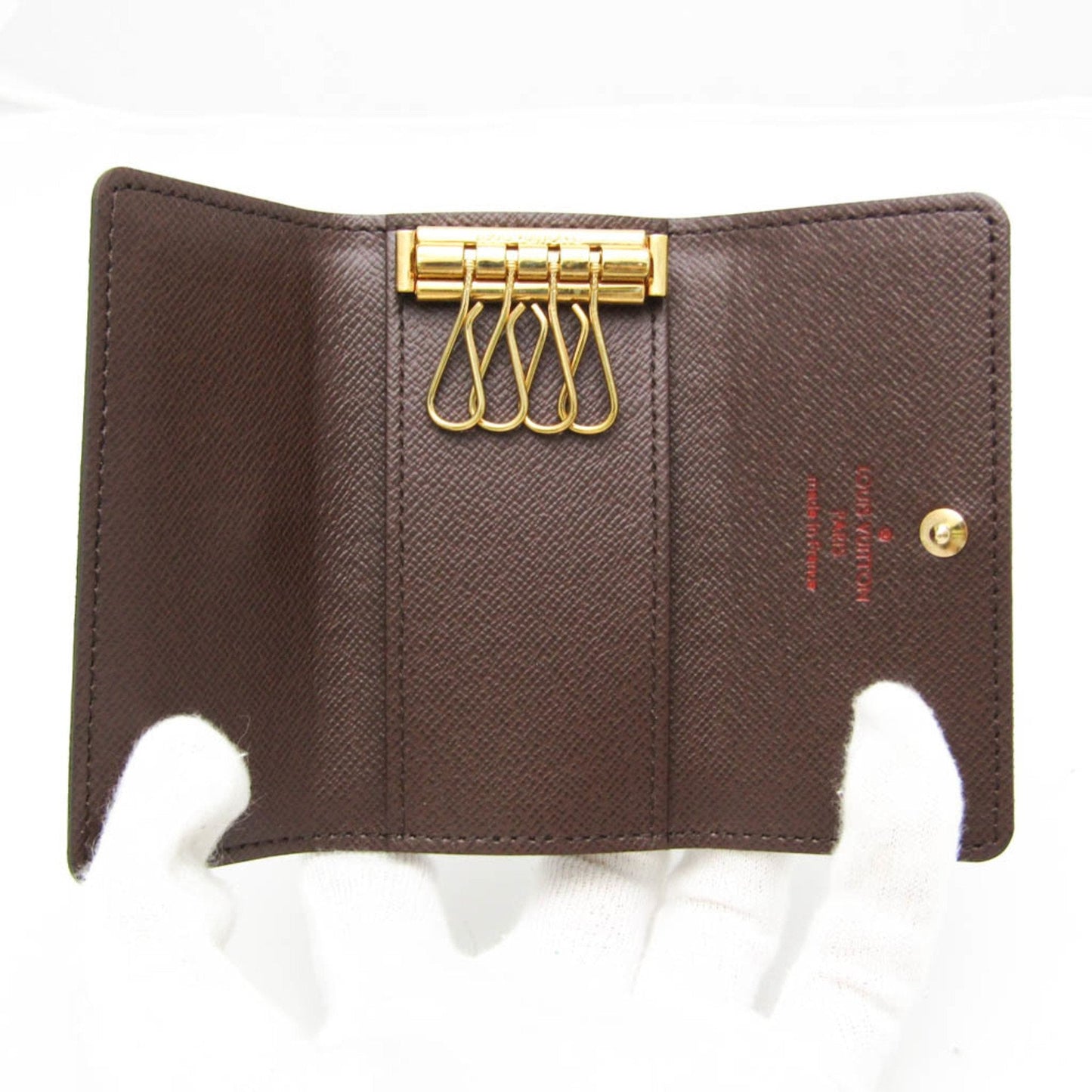 Key Case Damier Ebene Canvas