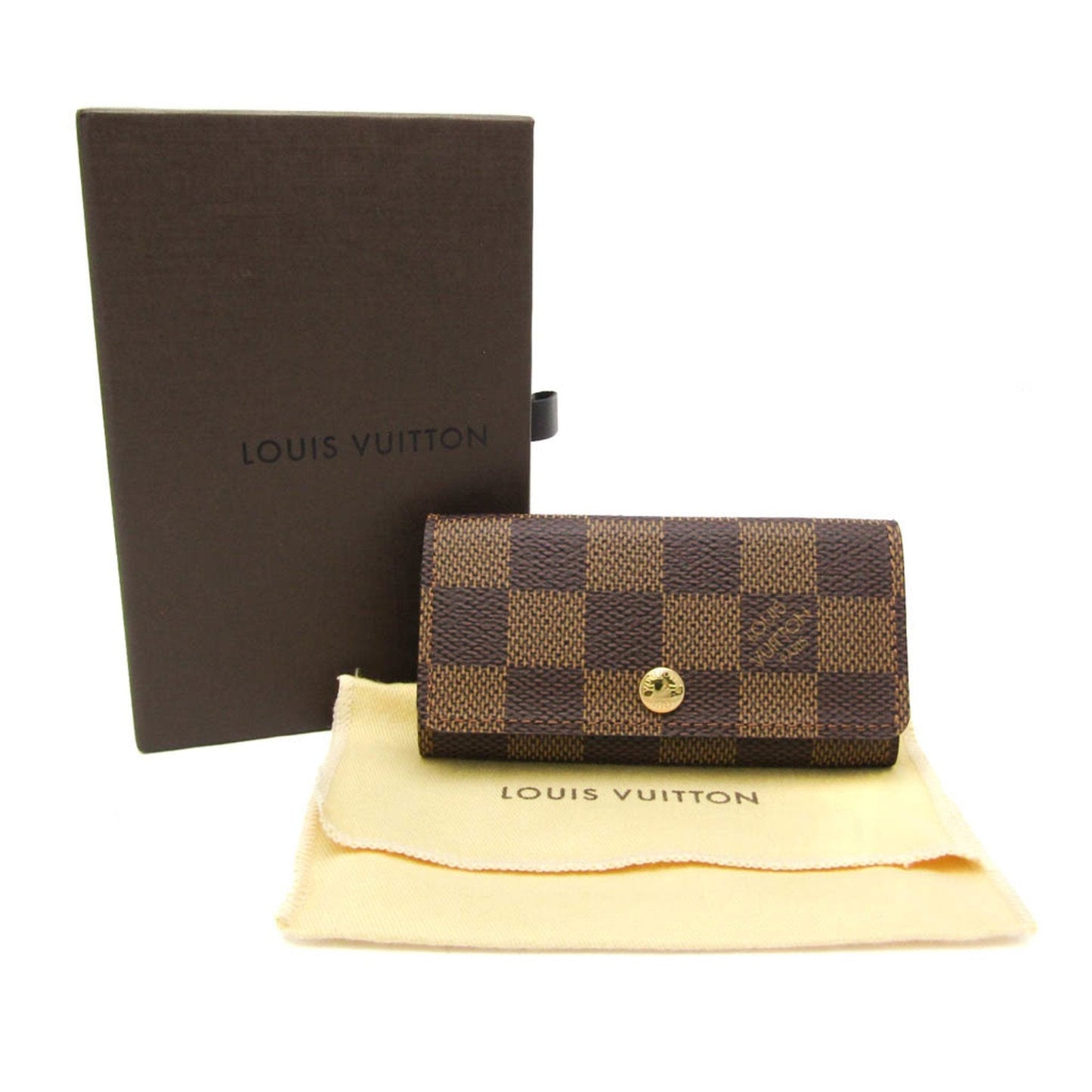 Key Case Damier Ebene Canvas