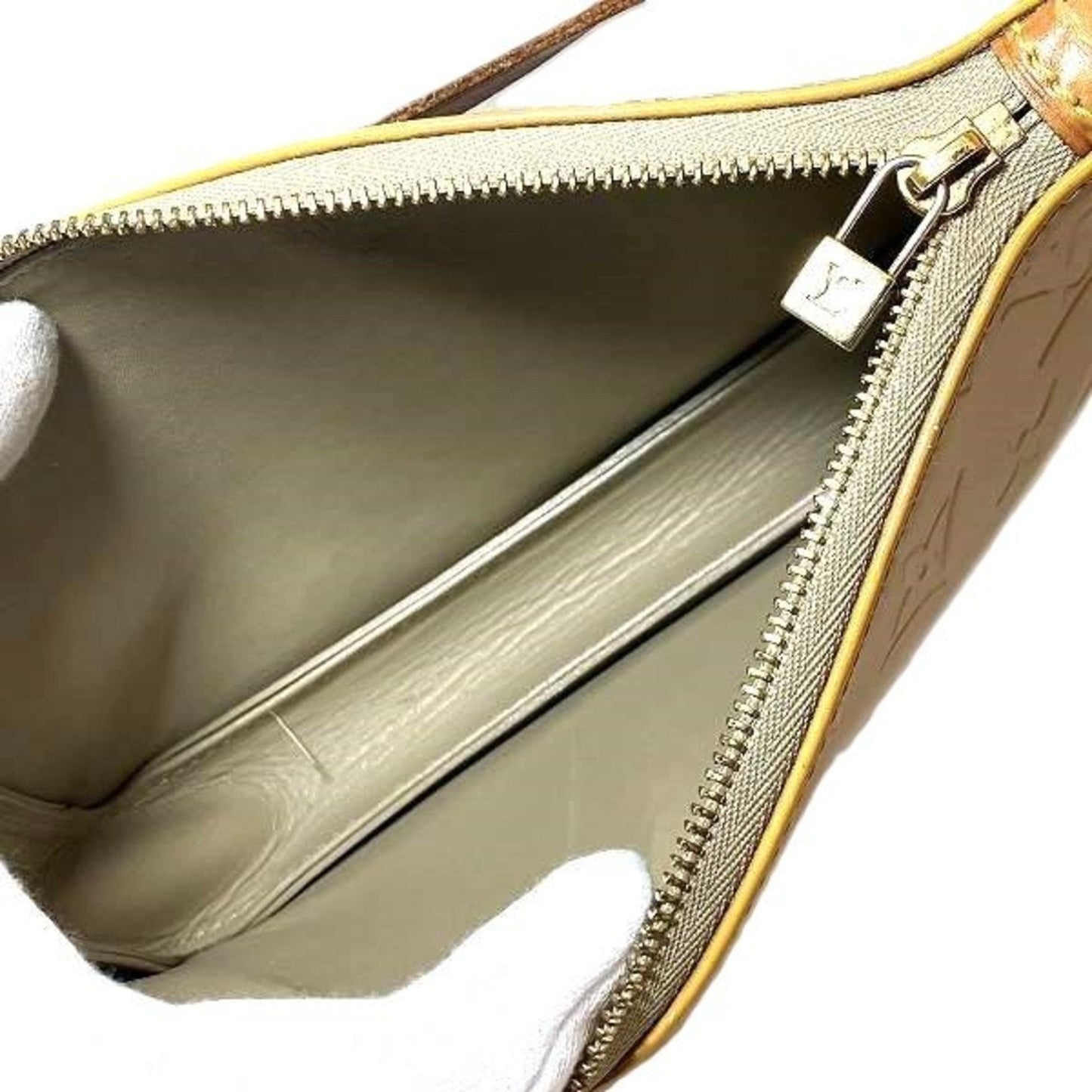 Patent Leather Small Clutch Bag