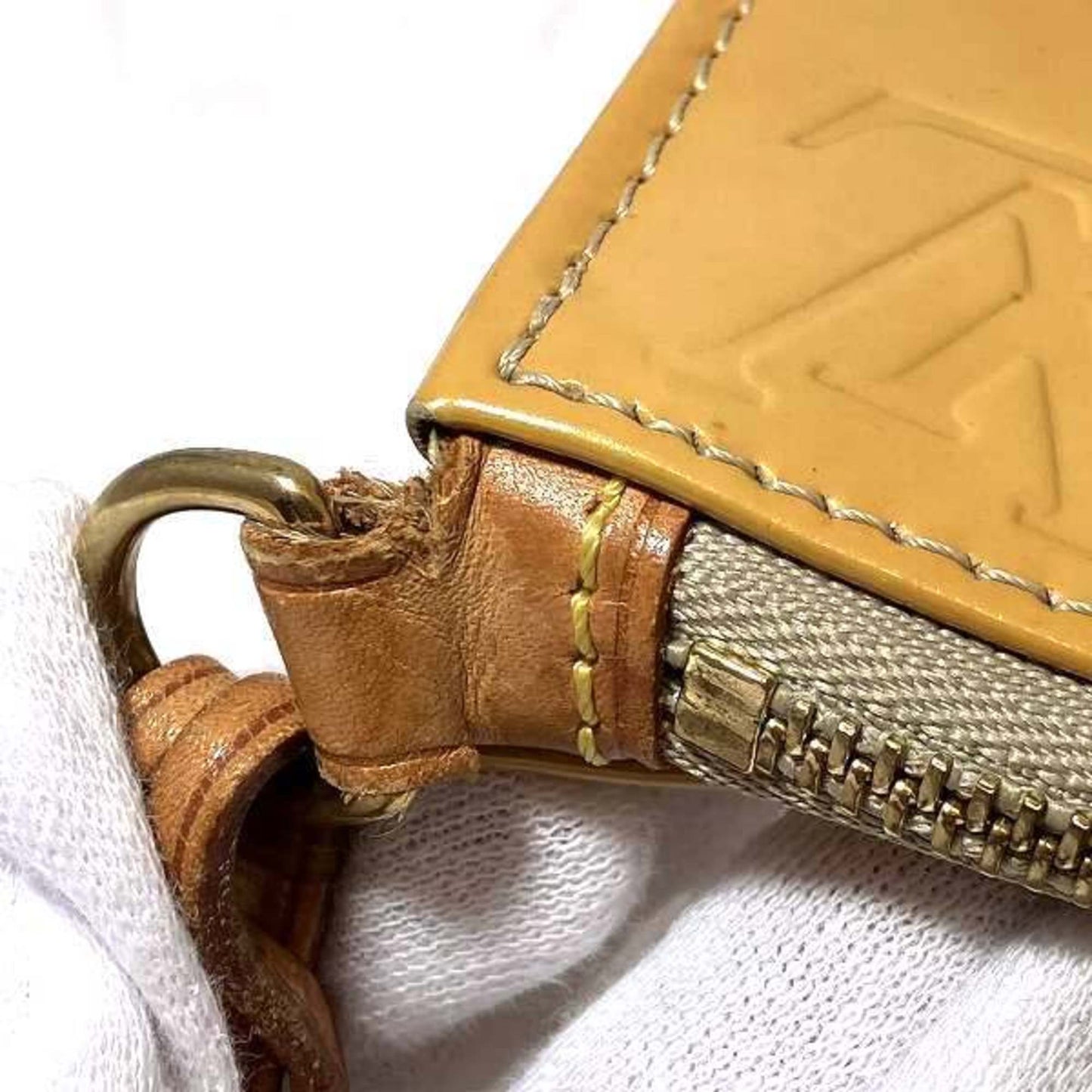 Patent Leather Small Clutch Bag