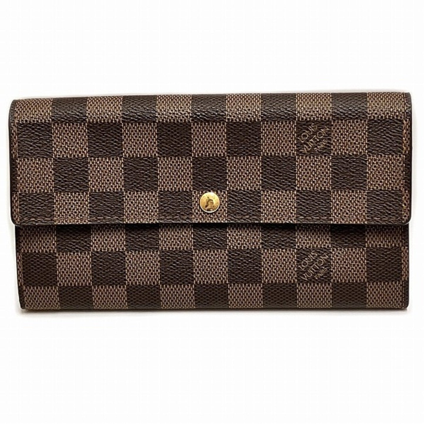 Damier Ebene Canvas Wallet