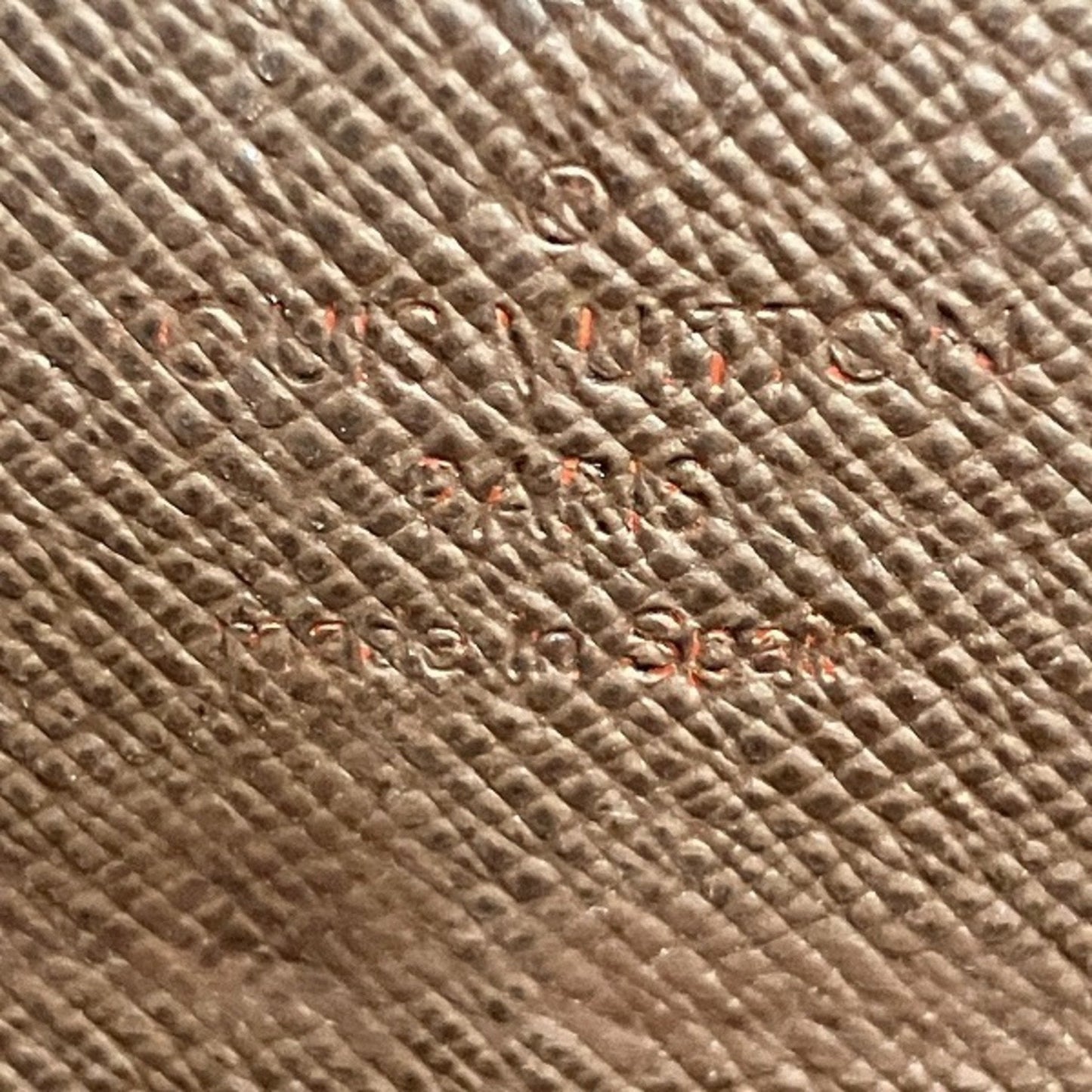 Sarah Canvas Wallet with Slight Scratches and Rubbed Marks