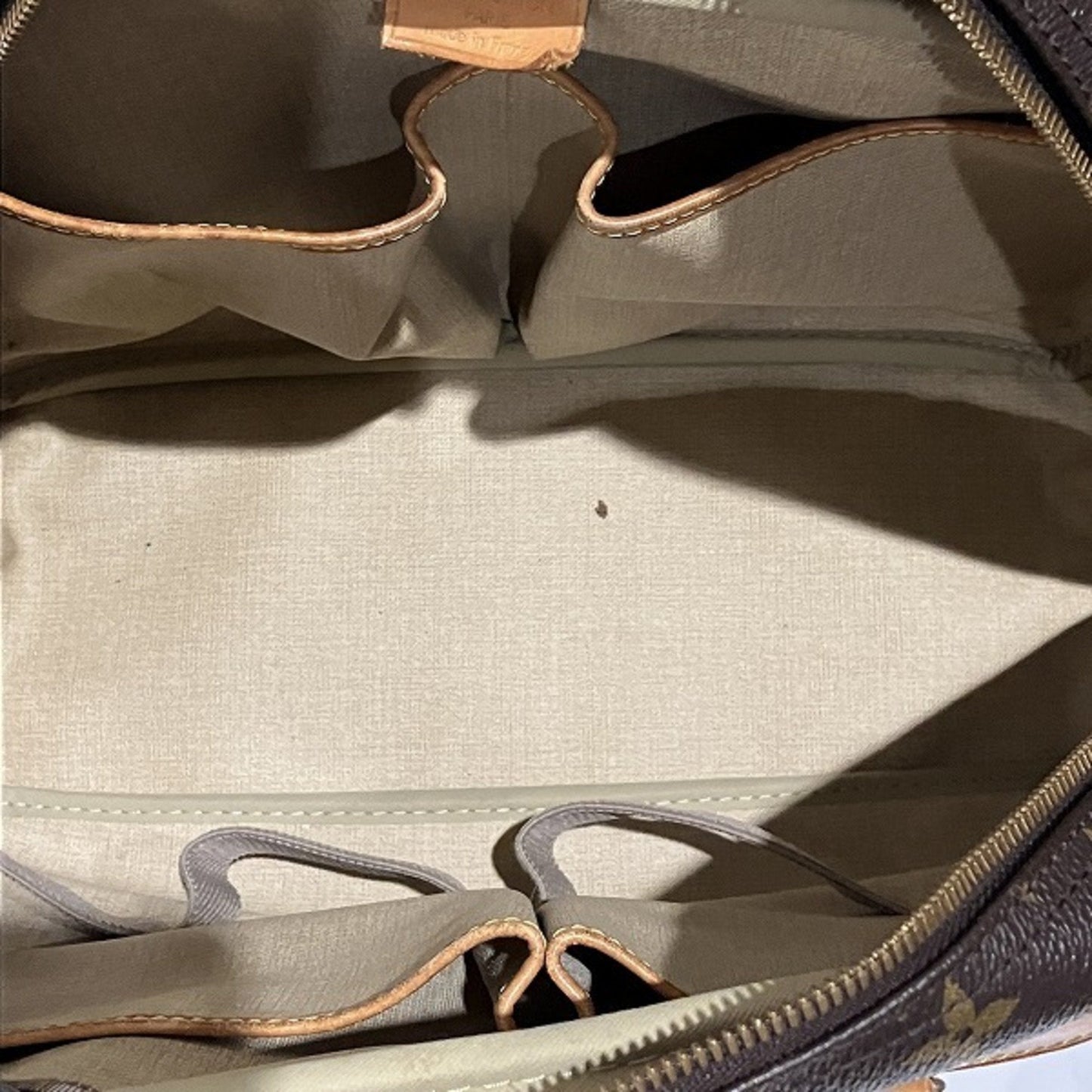 Chic Canvas Tote with Name Tag and Top Handles