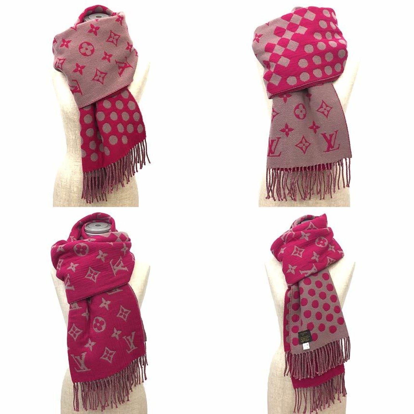 Cashmere Scarf with Game On Design