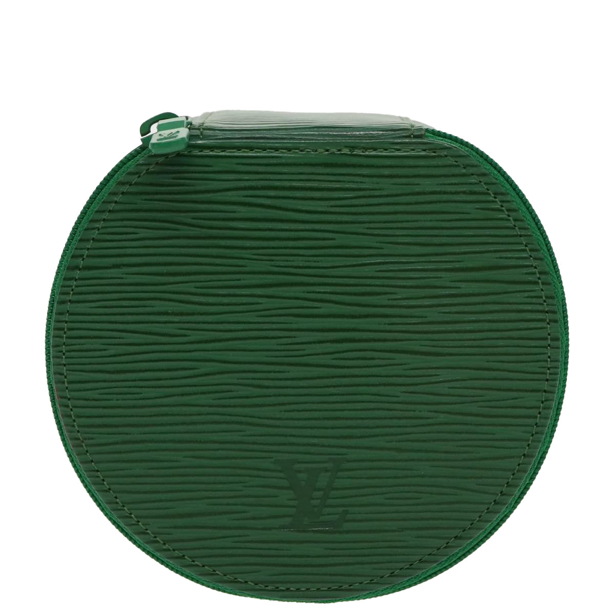Round Jewelry Case Zip Closure