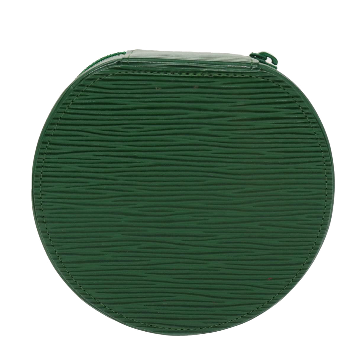 Round Jewelry Case Zip Closure