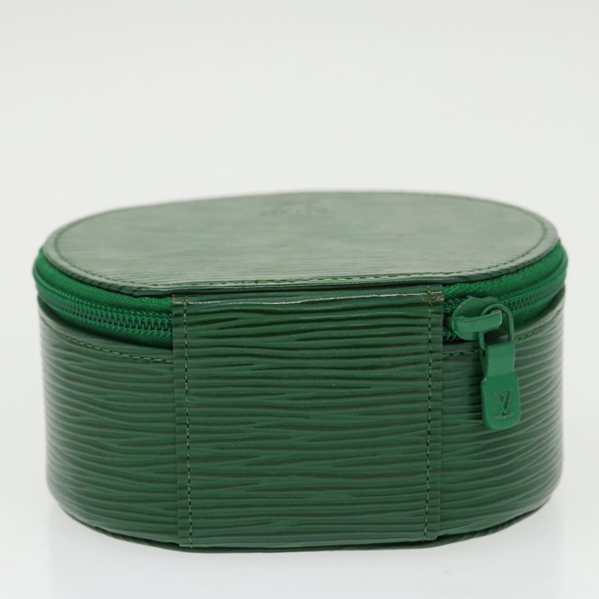Round Jewelry Case Zip Closure