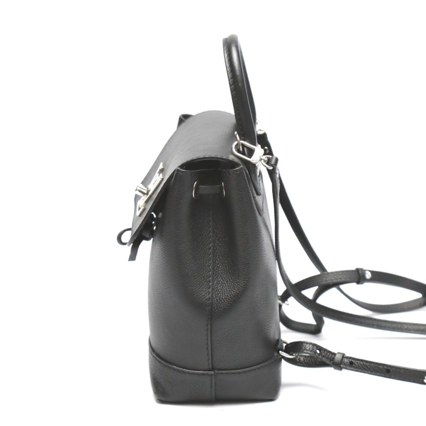 Leather Lockme Bag