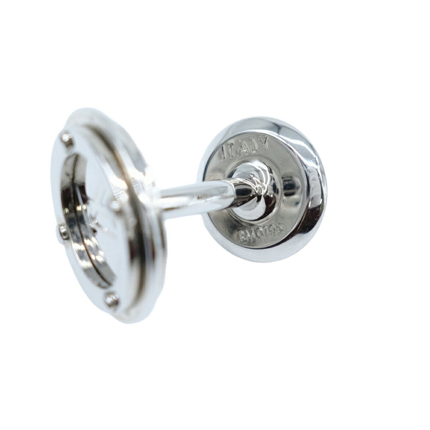 Metal Circle Keychain with Case