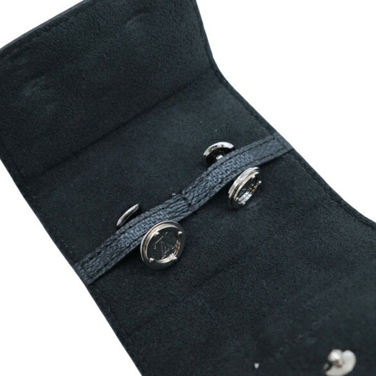 Metal Circle Keychain with Case