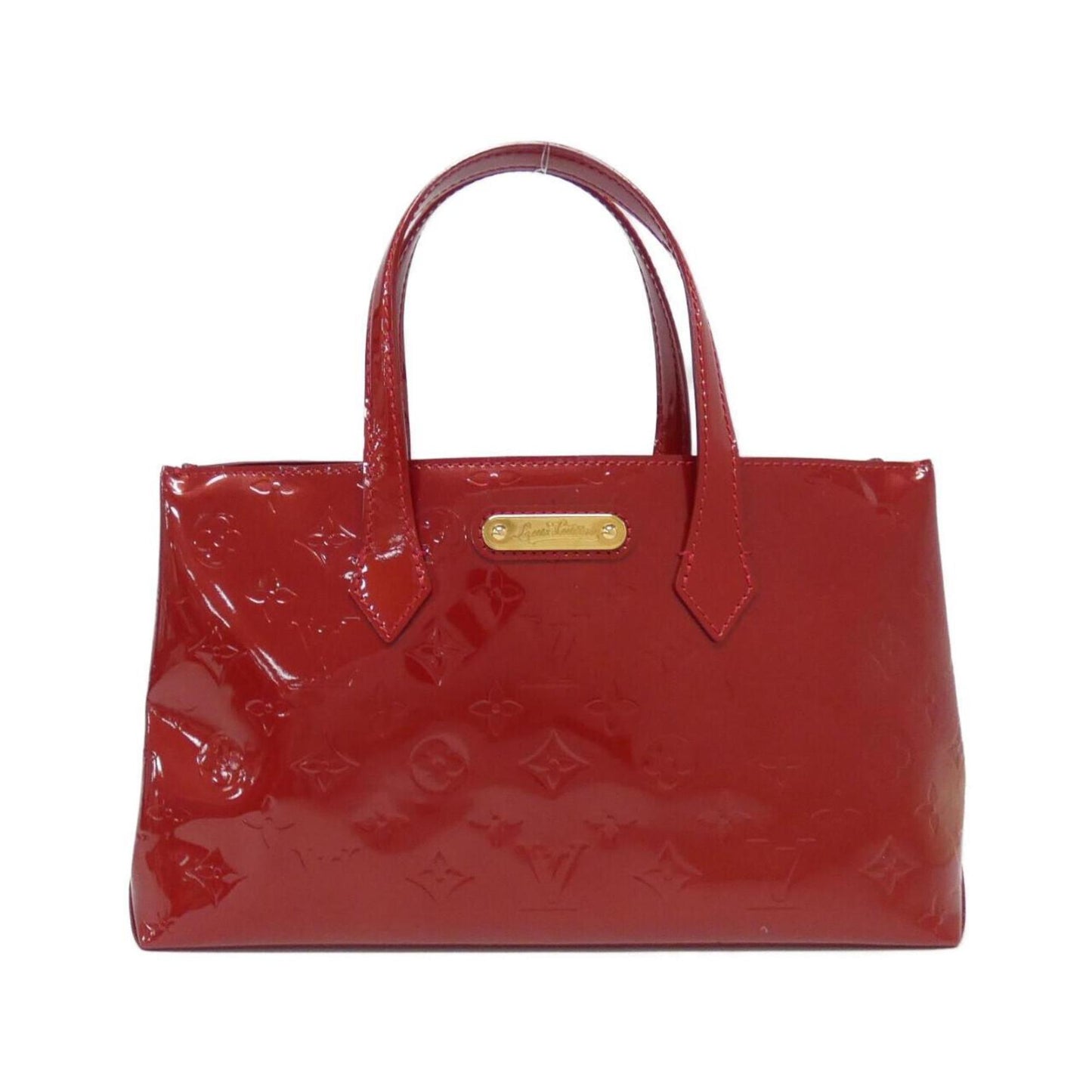 Wilshire Patent Leather Tote Bag with Dust Bag
