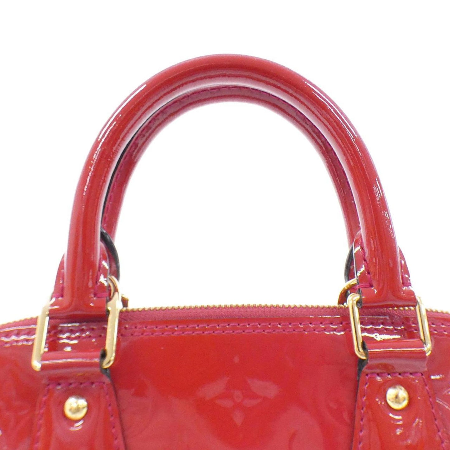 Alma BB Monogram Vernis Handbag