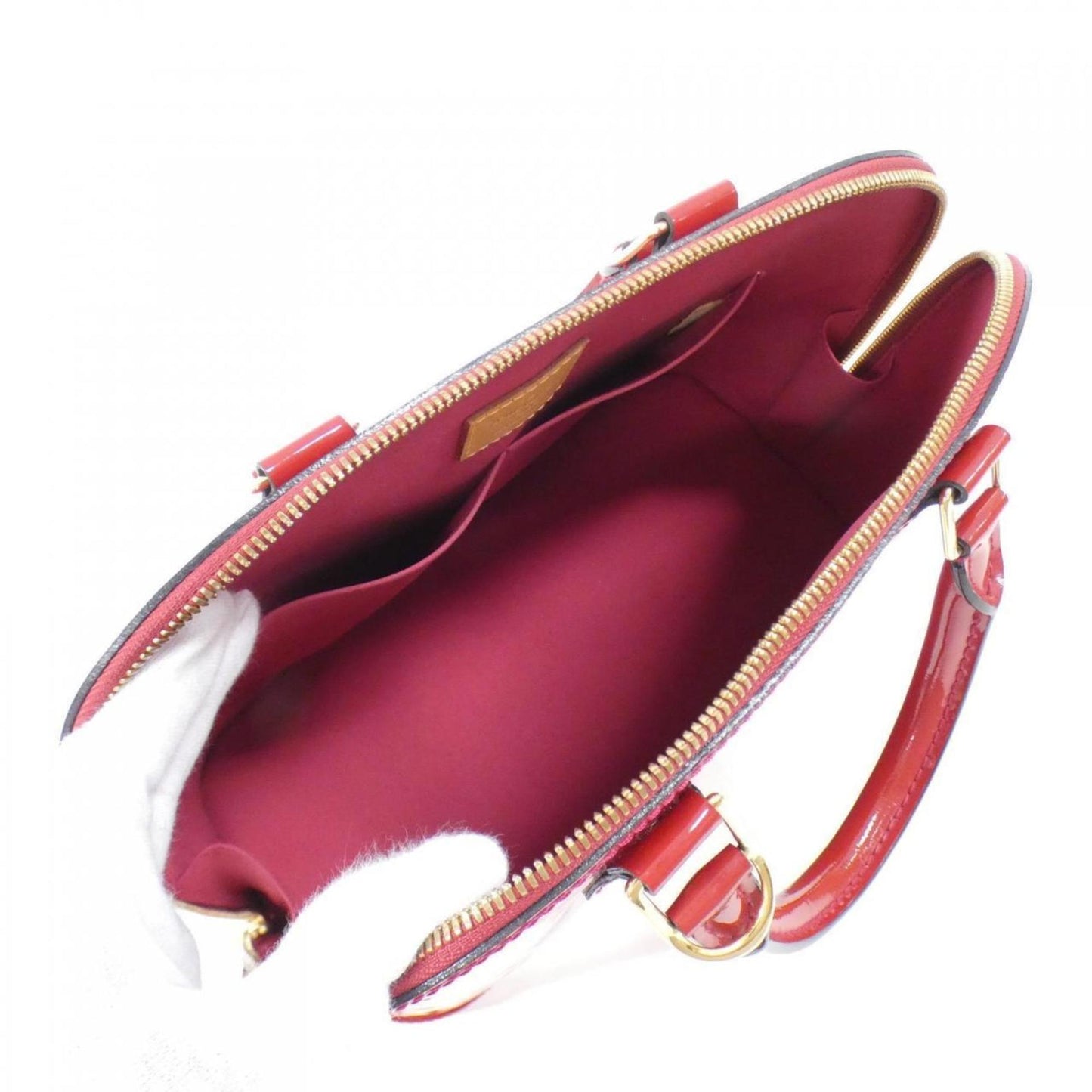 Alma BB Monogram Vernis Handbag