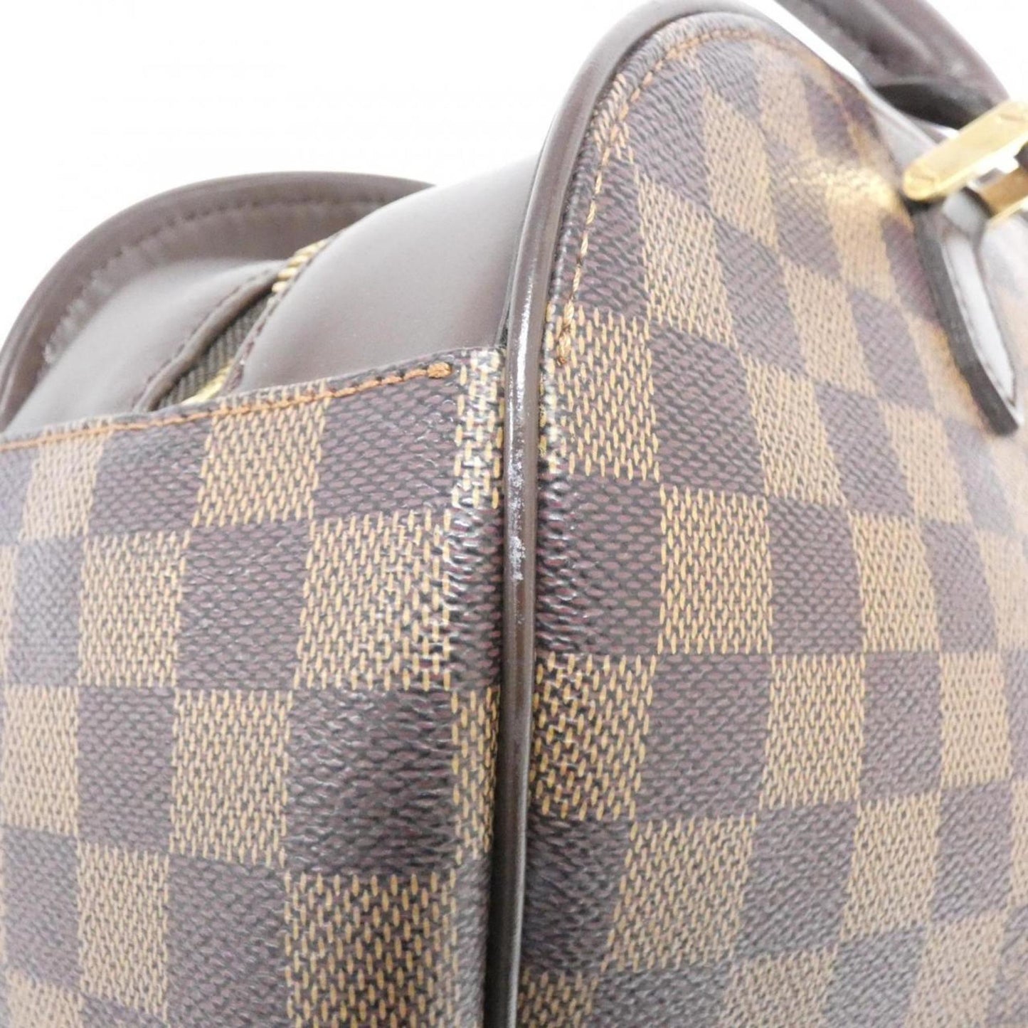 Canvas Sarria Handbag with Slight Wear and Stains