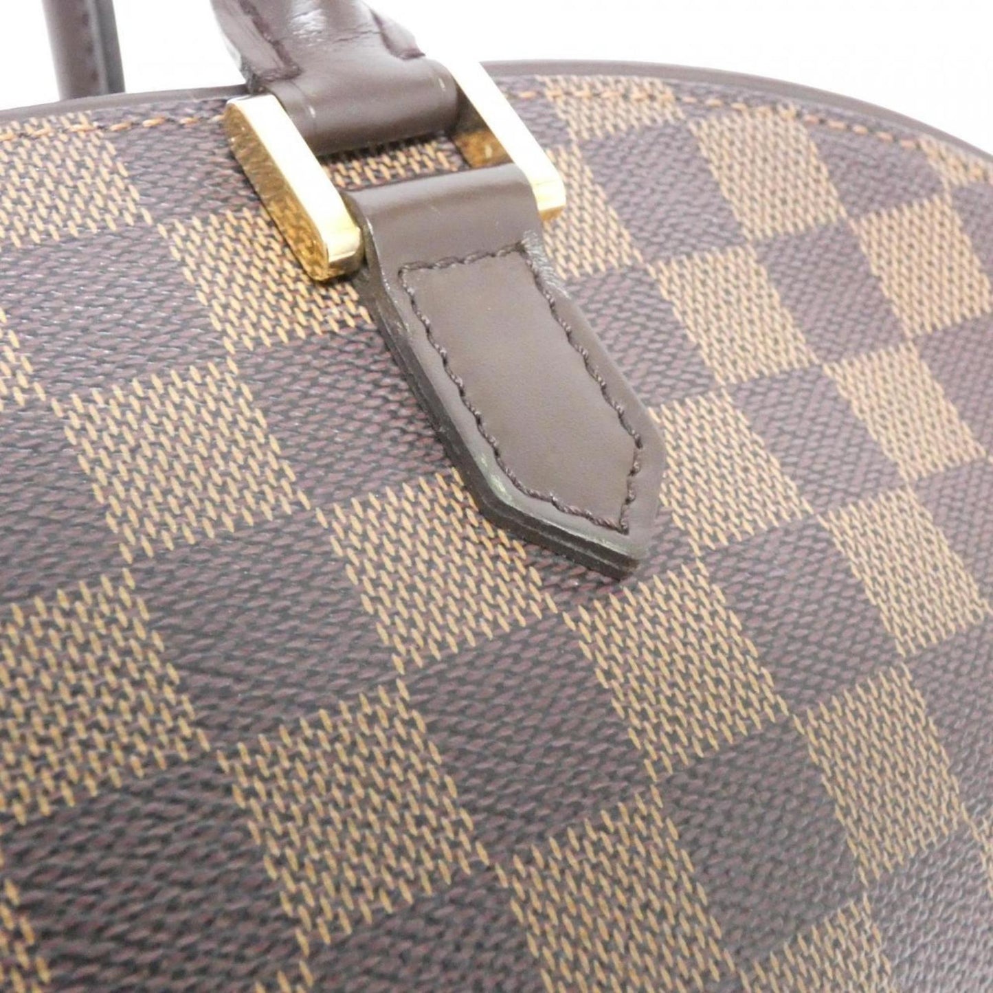 Canvas Sarria Handbag with Slight Wear and Stains