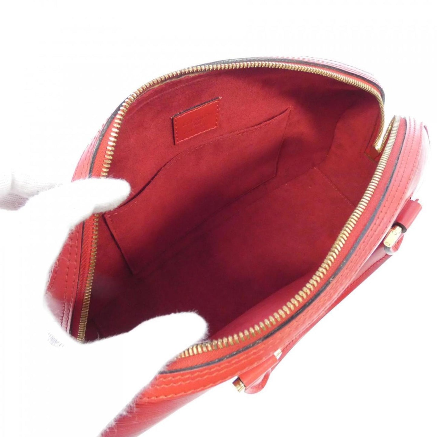 Leather Handbag with Dust Bag and Slight Wear