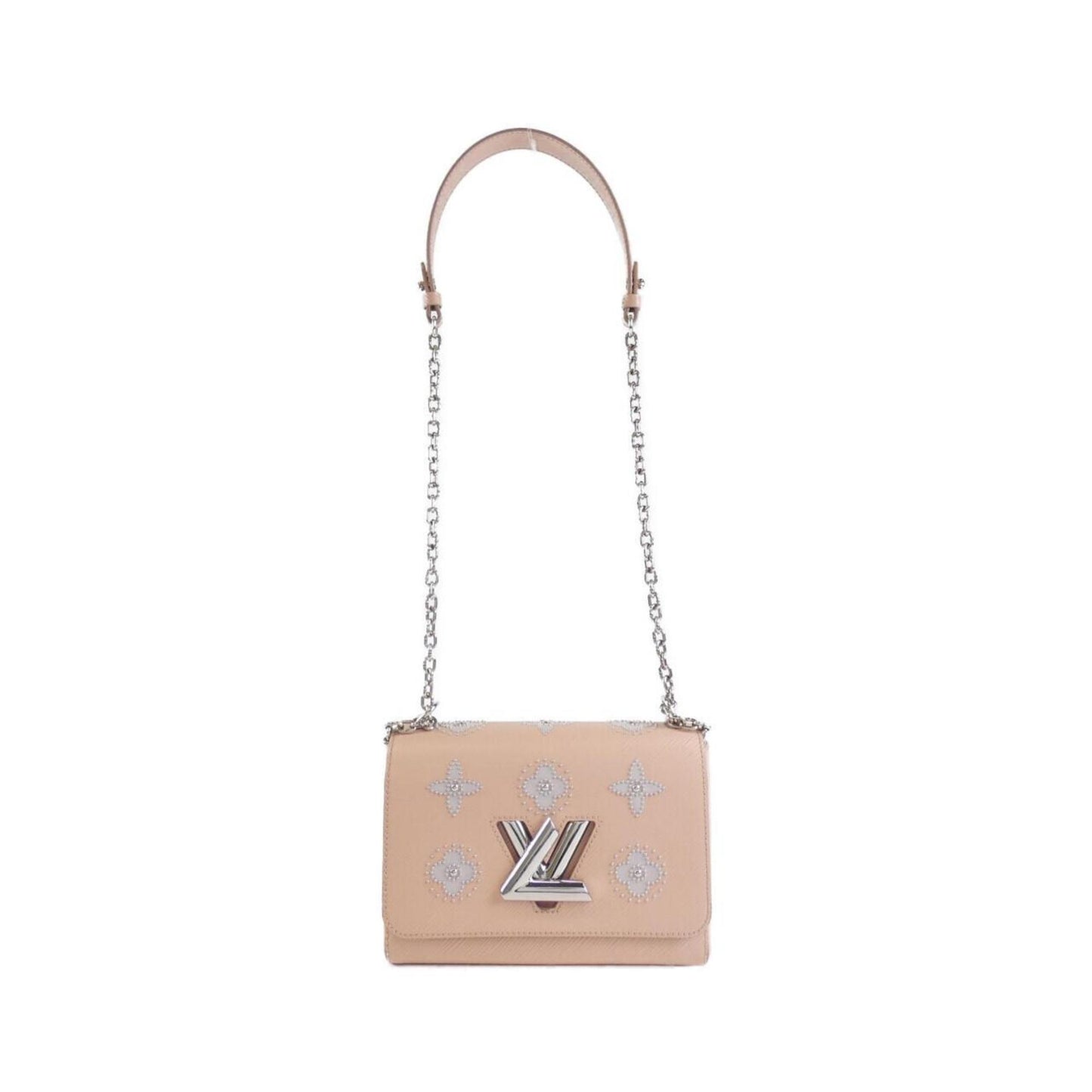 Leather Twist Shoulder Bag