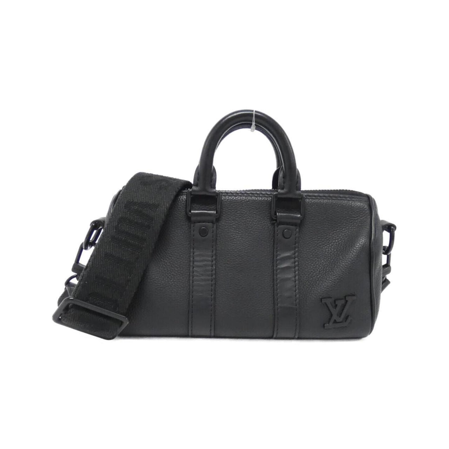 Luxury Leather Keepall Bag with Shoulder Strap