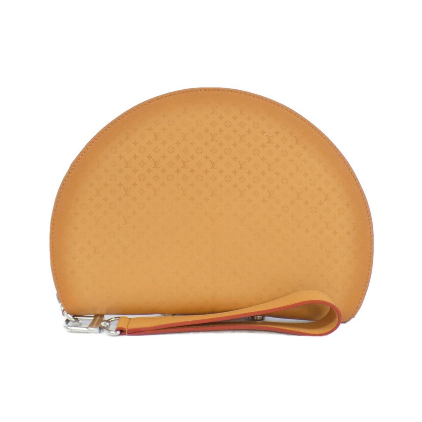 Pochette HalfMoon Leather Clutch