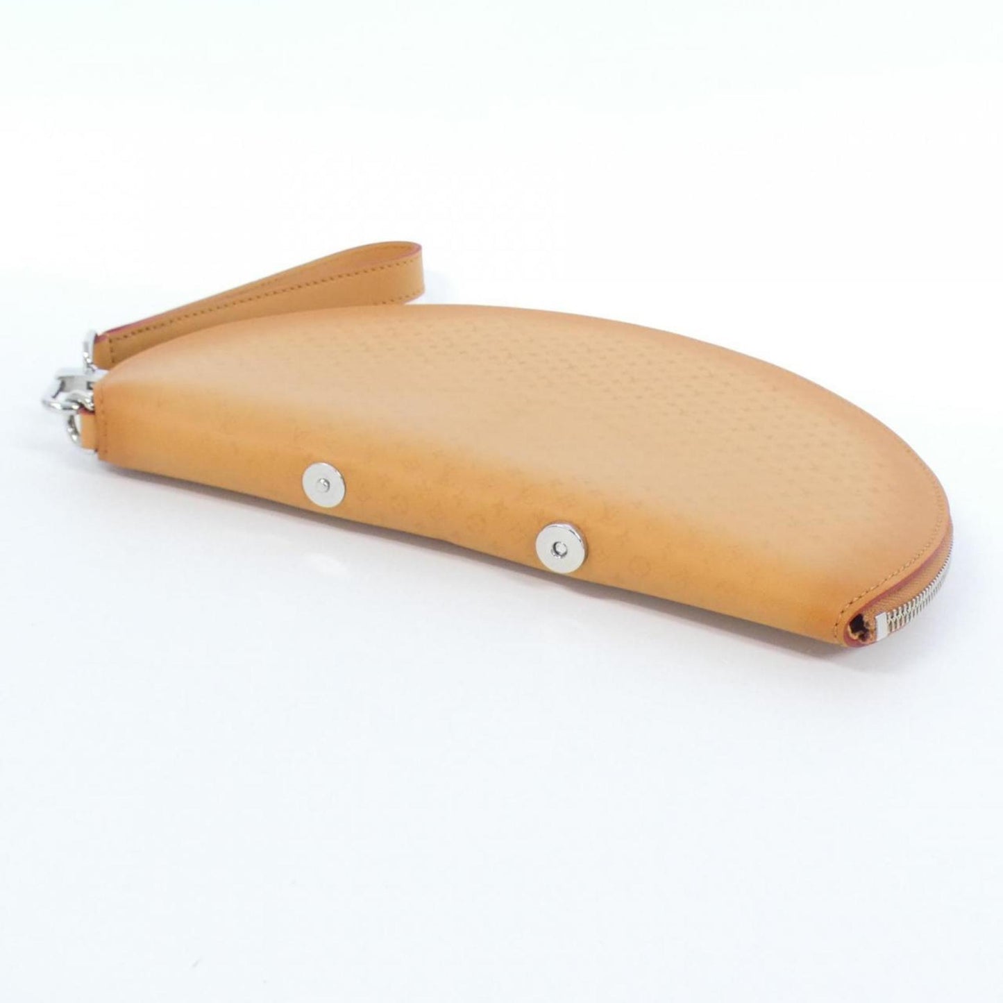 Pochette HalfMoon Leather Clutch