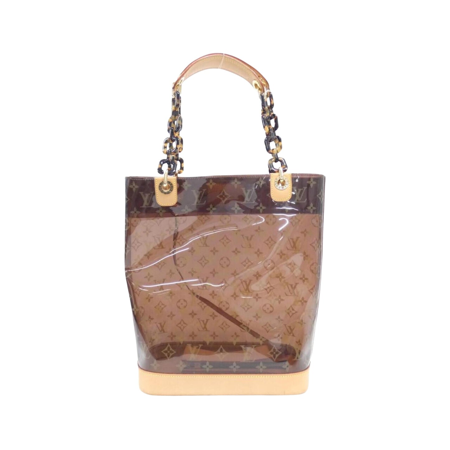 Monogram Transparent Tote Bag