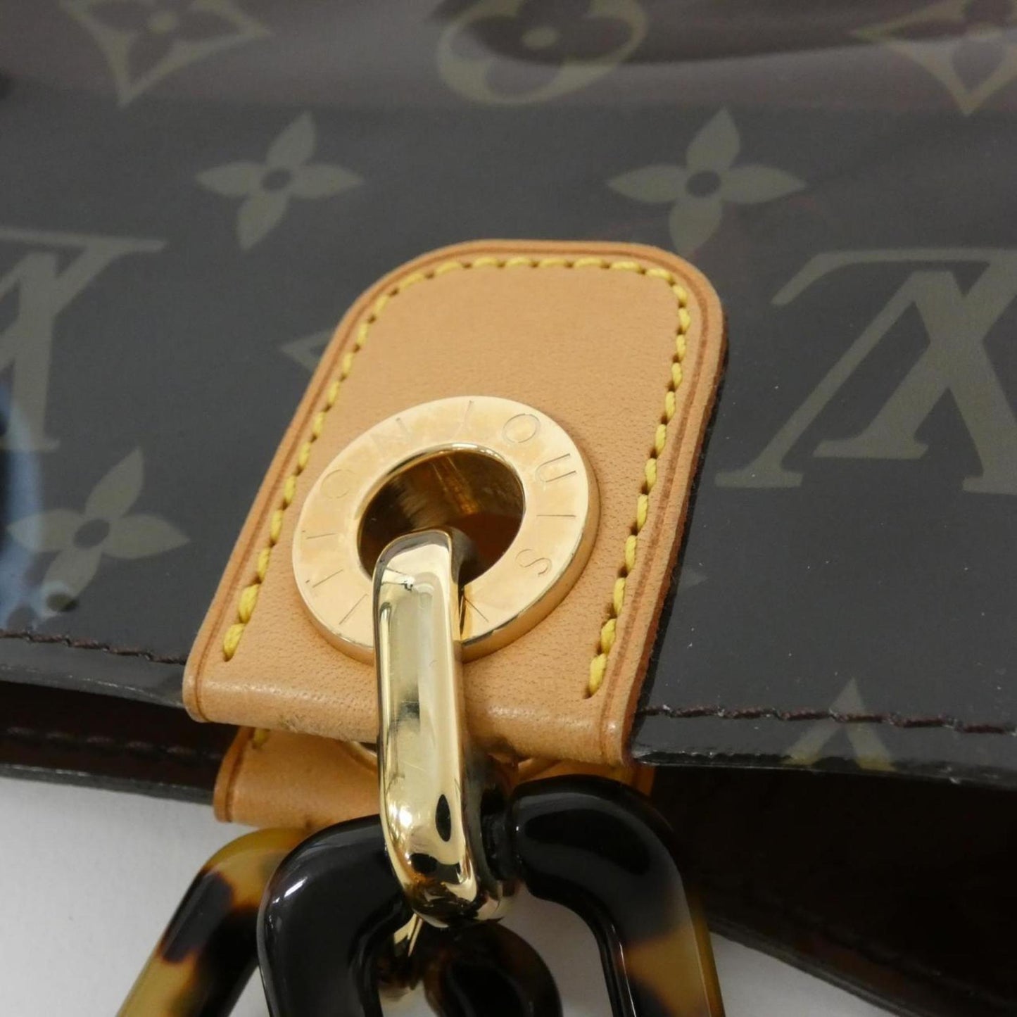 Monogram Transparent Tote Bag