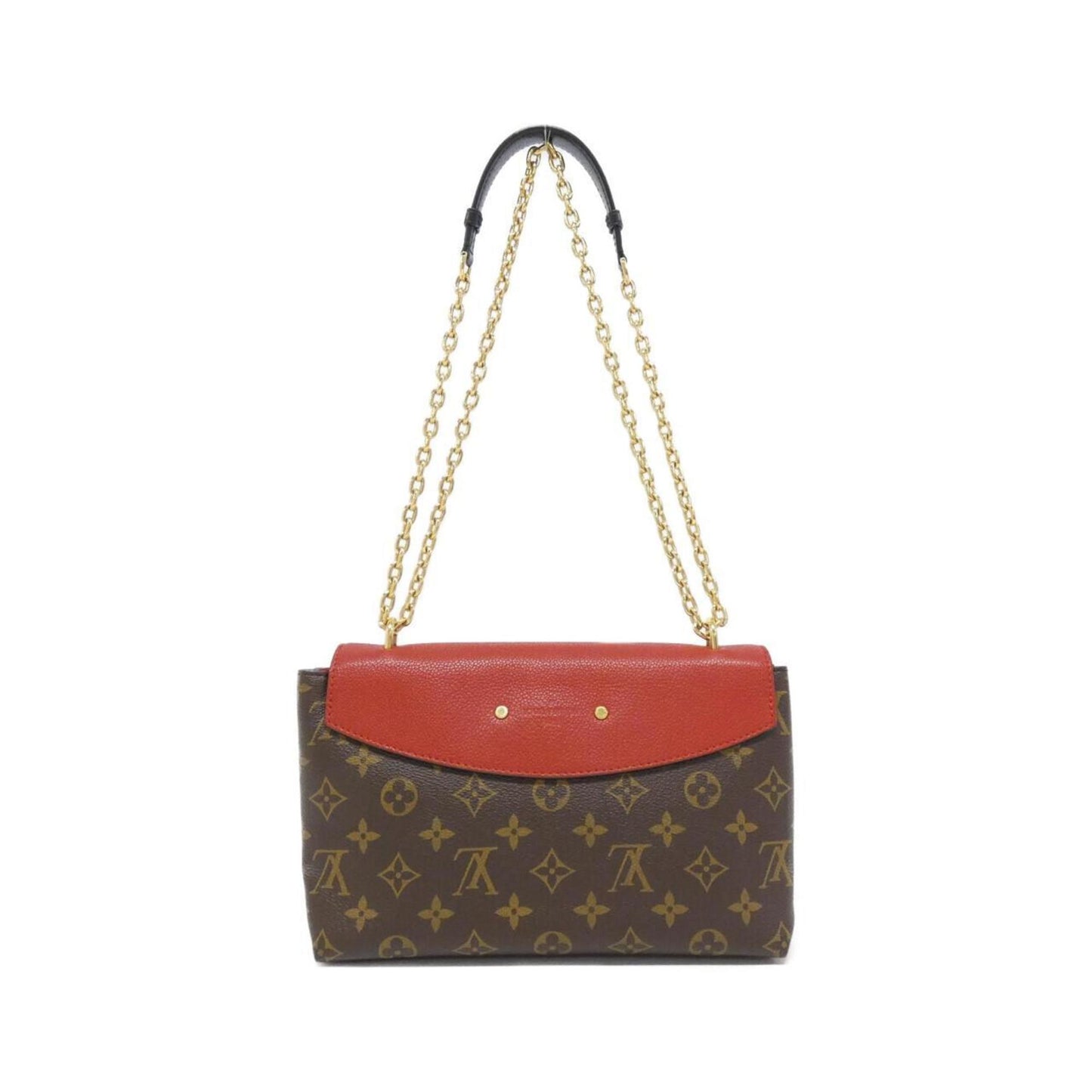 Luxury Canvas Shoulder Bag with Chain Strap