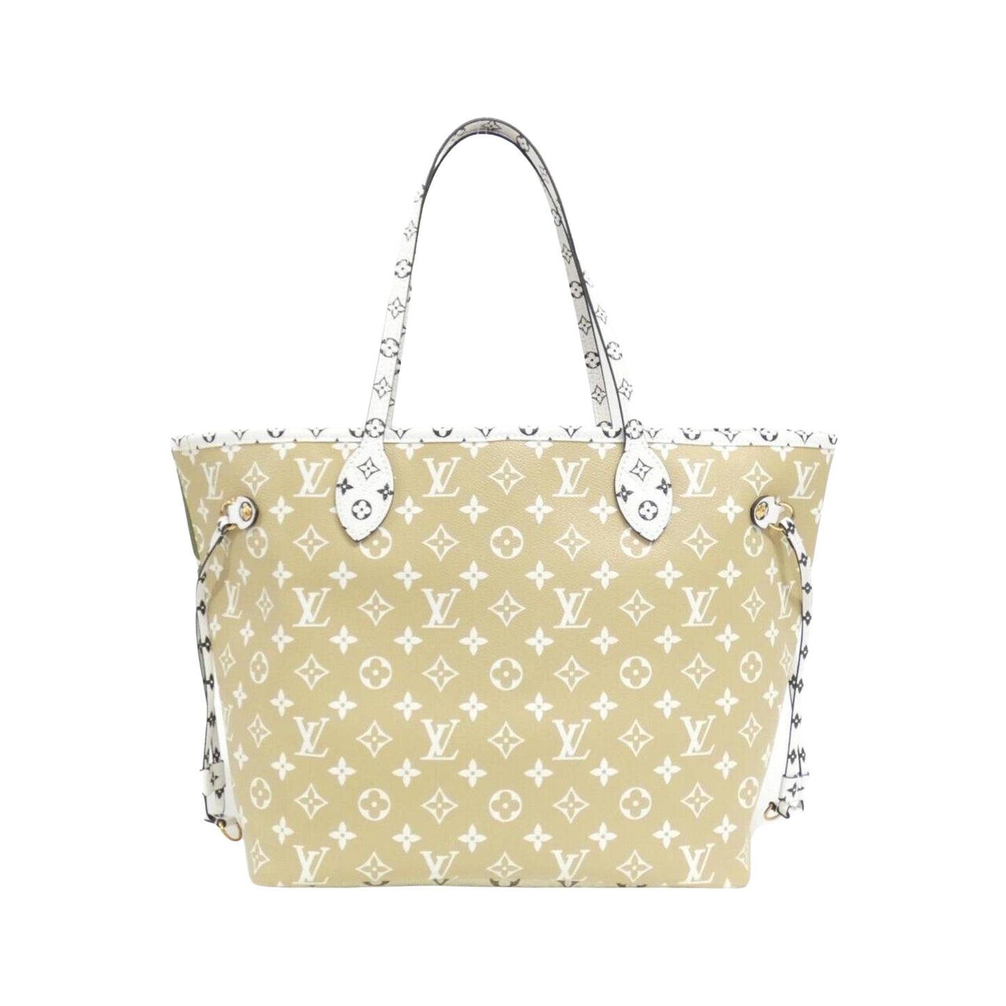 Neverfull MM Leather Tote Bag