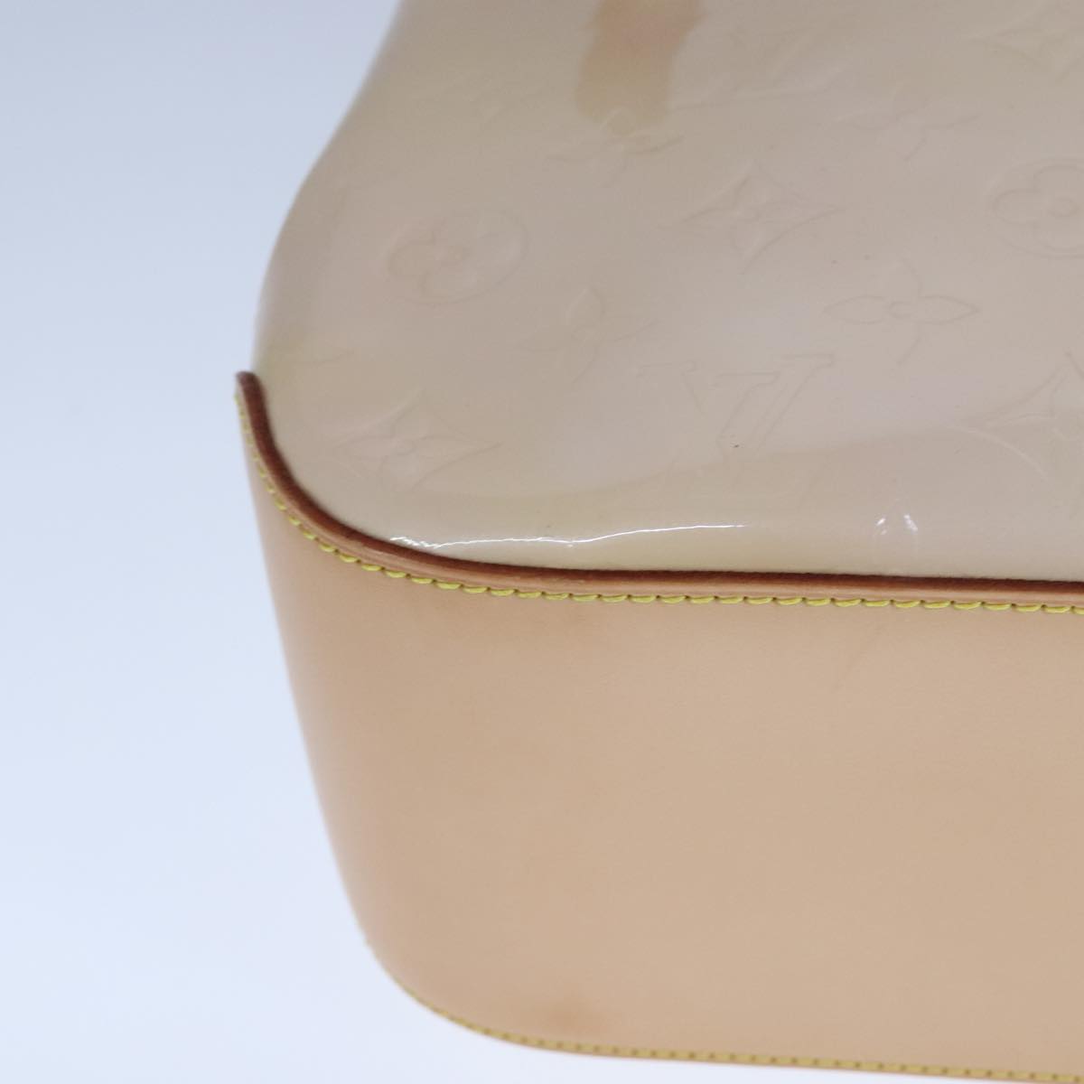 Patent Leather Shoulder Bag with Dust Bag
