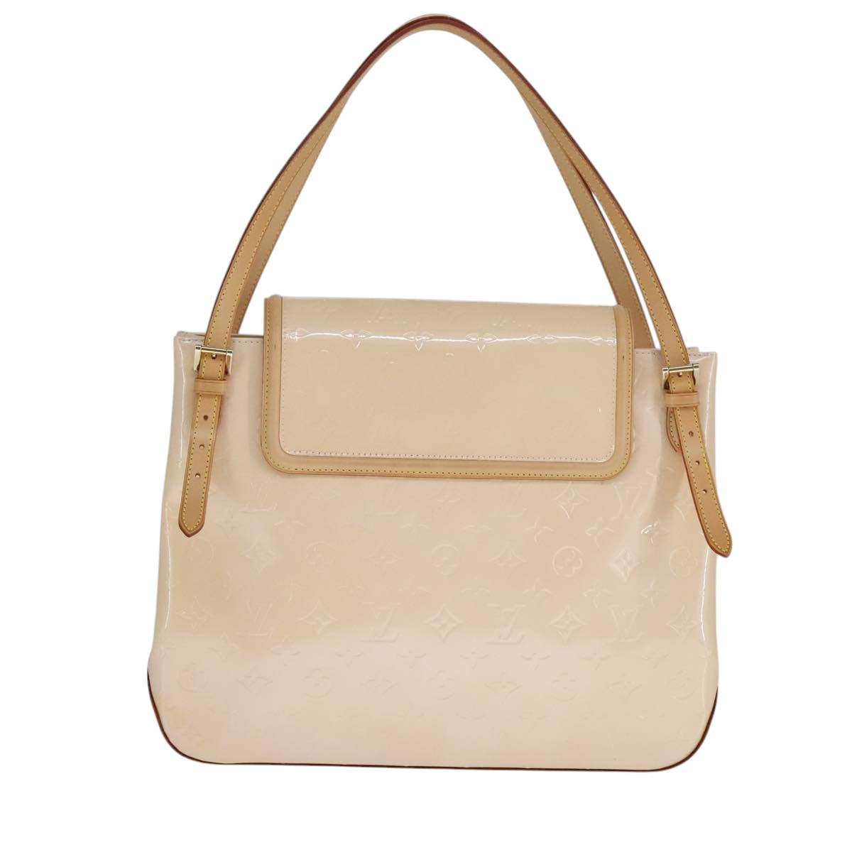 Patent Leather Shoulder Bag with Dust Bag