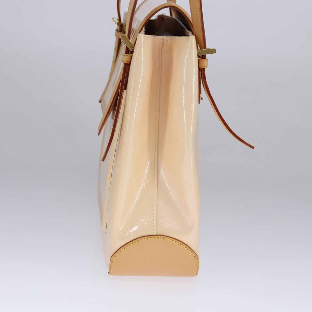 Patent Leather Shoulder Bag with Dust Bag