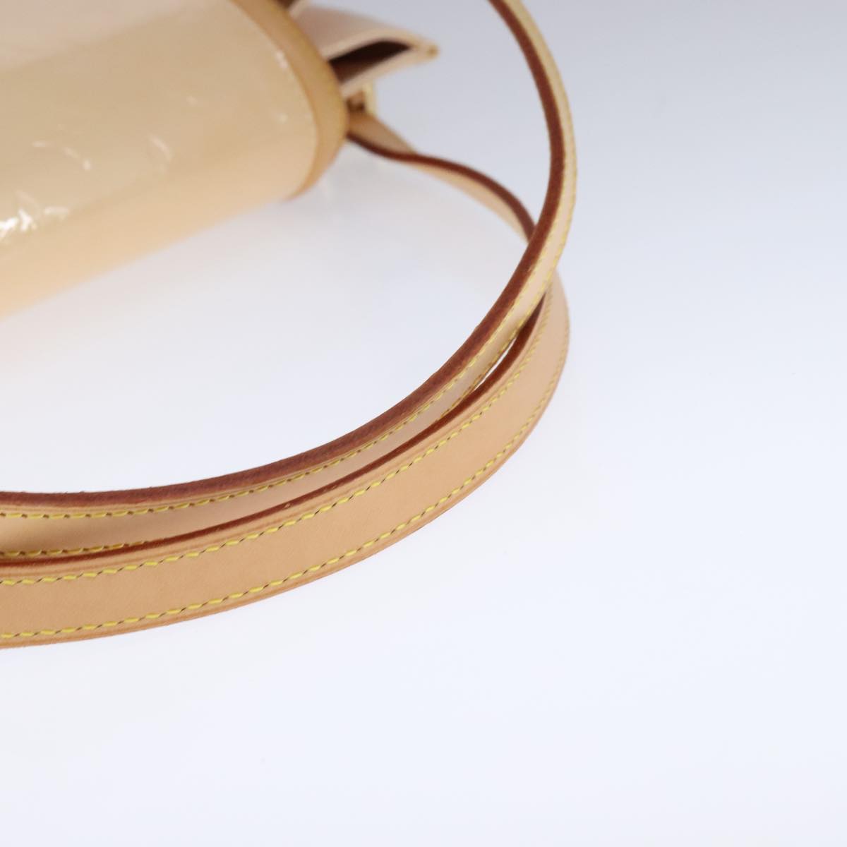 Patent Leather Shoulder Bag with Dust Bag