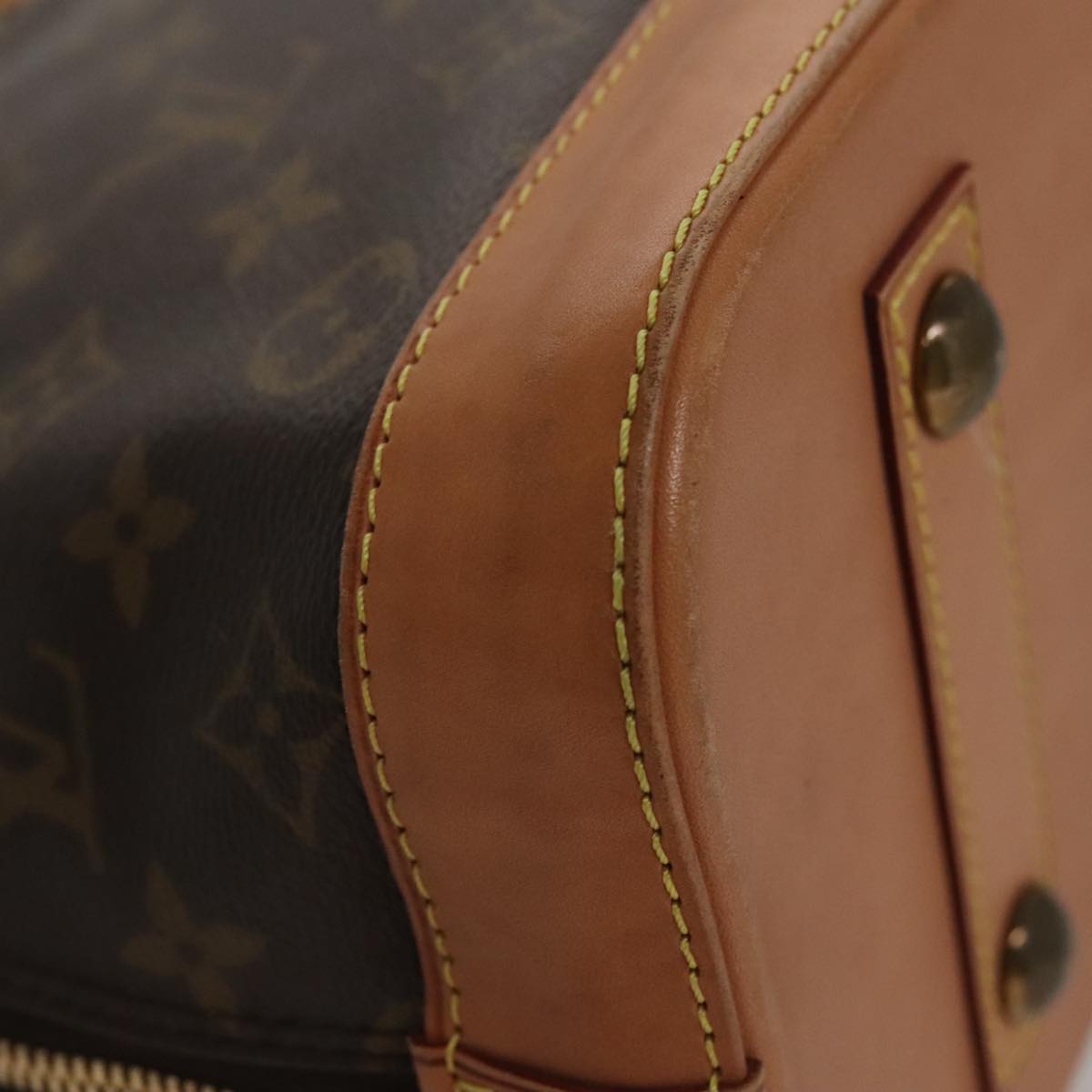 Canvas Alma Bag with Padlock and Key