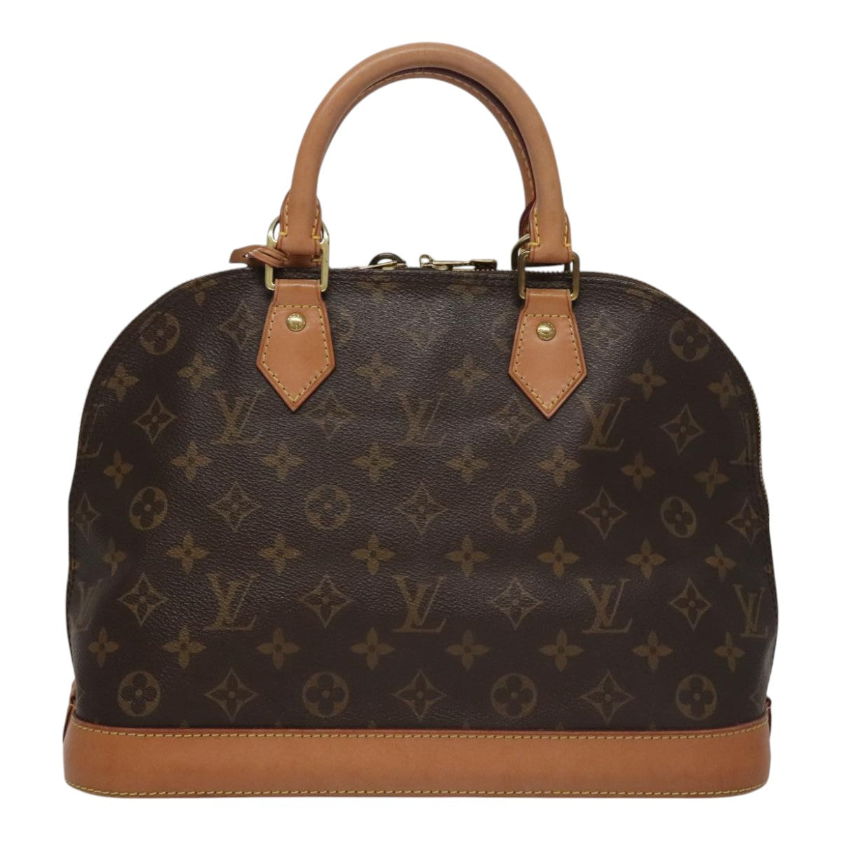 Canvas Alma Bag with Padlock and Key