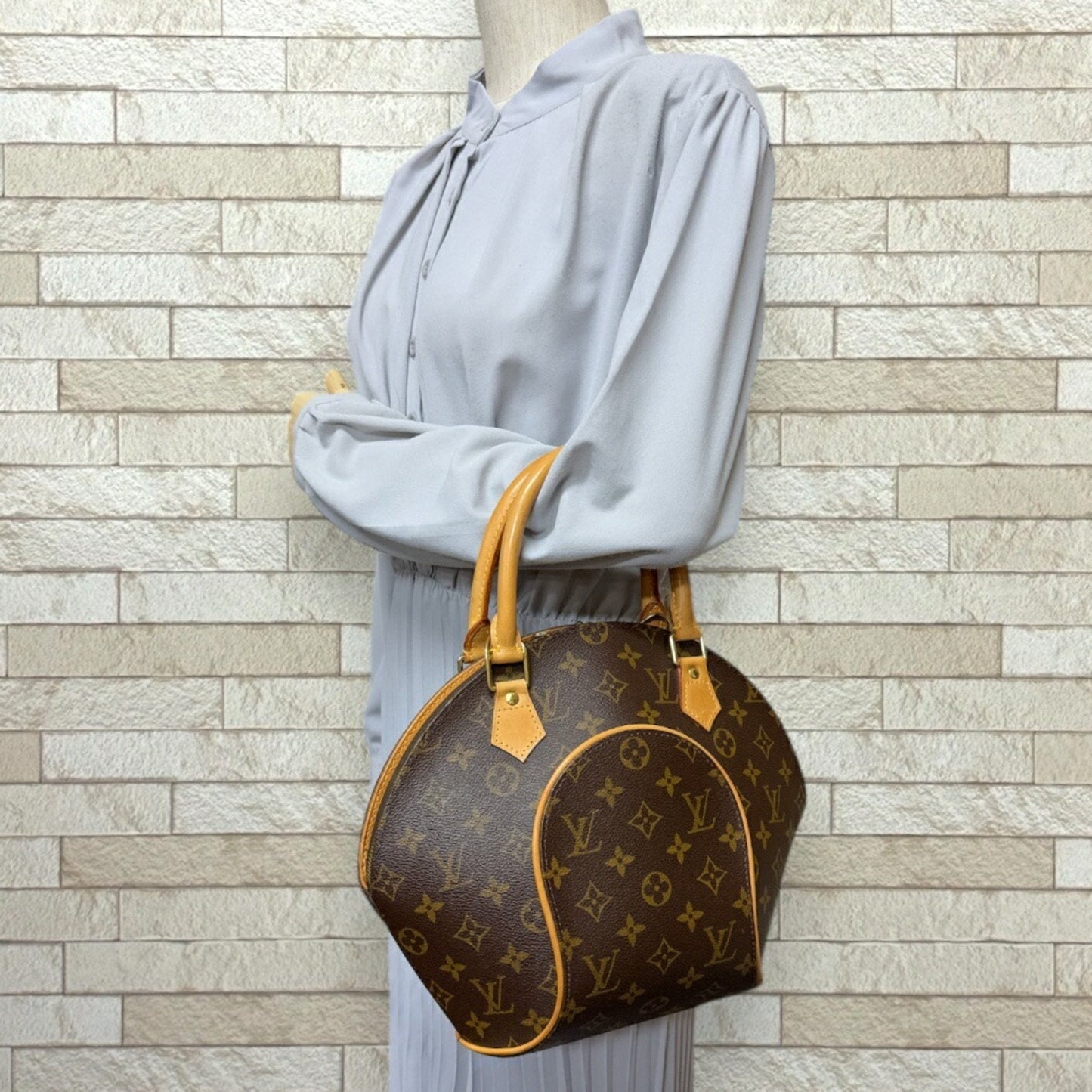 Louis Vuitton Ellipse PM Canvas Handbag