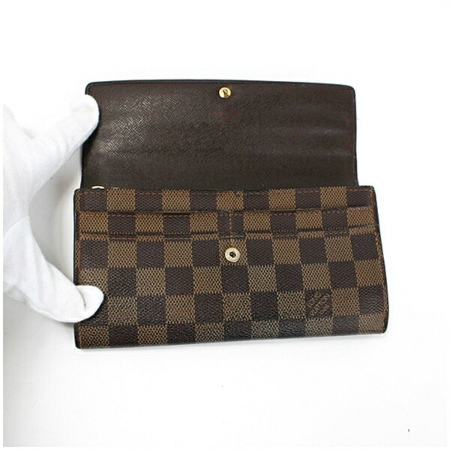 Canvas Wallet with Multiple Compartments and Secure Closure